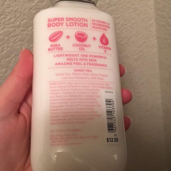 Sweet Pea Lotion - Picture 2 of 2